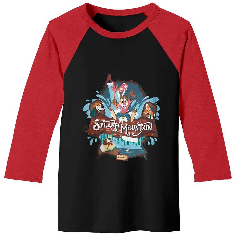 Splash Mountain Vintage Baseball Tees, disney ride, Brer Rabbit