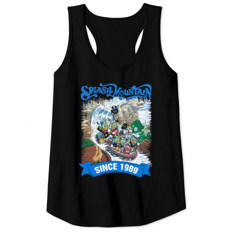 Disney Splash Mountain Vintage Tank Tops, Splash Mountain Tank Tops