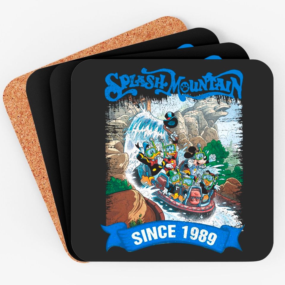 Disney Splash Mountain Vintage Coasters, Splash Mountain Coasters