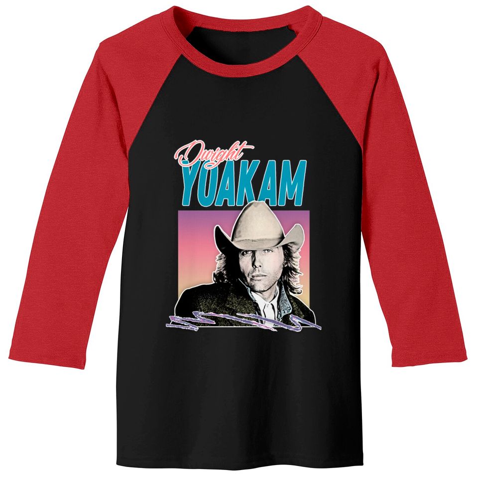 Dwight Yoakam Signature Baseball Tees