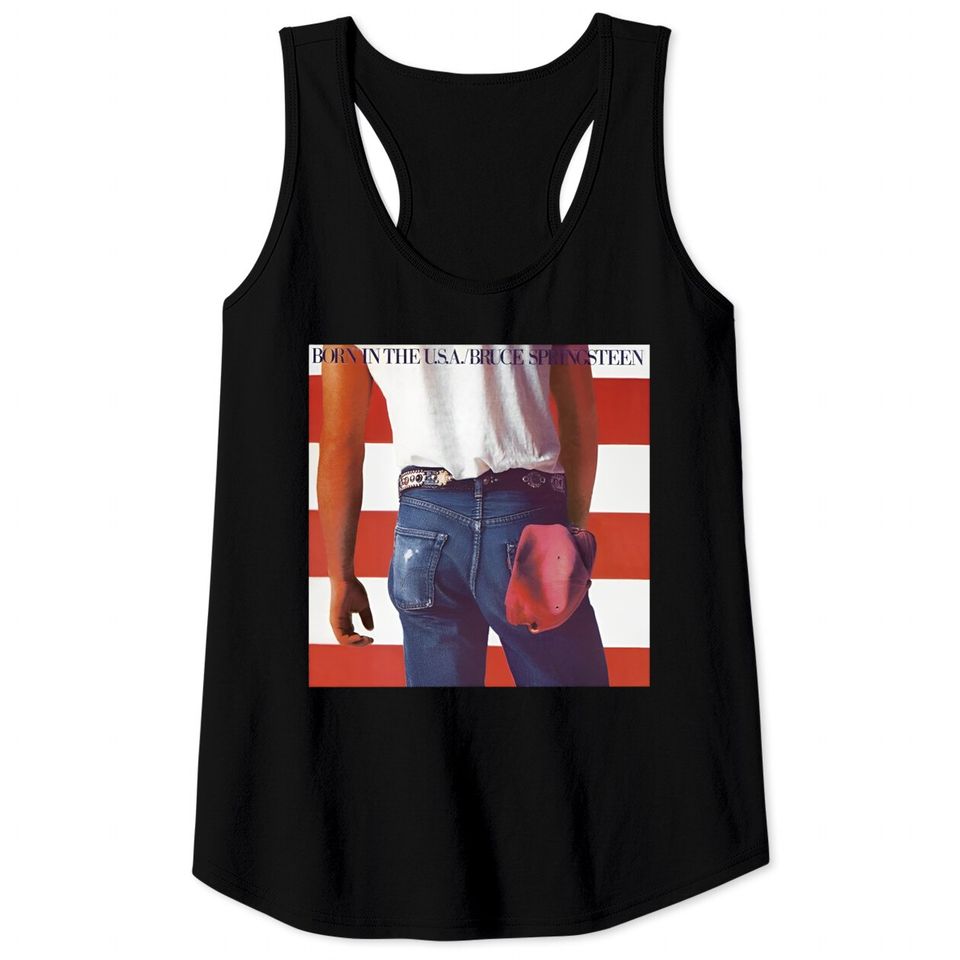 Bruce Springsteen Born In The U.S.A. Tank Tops