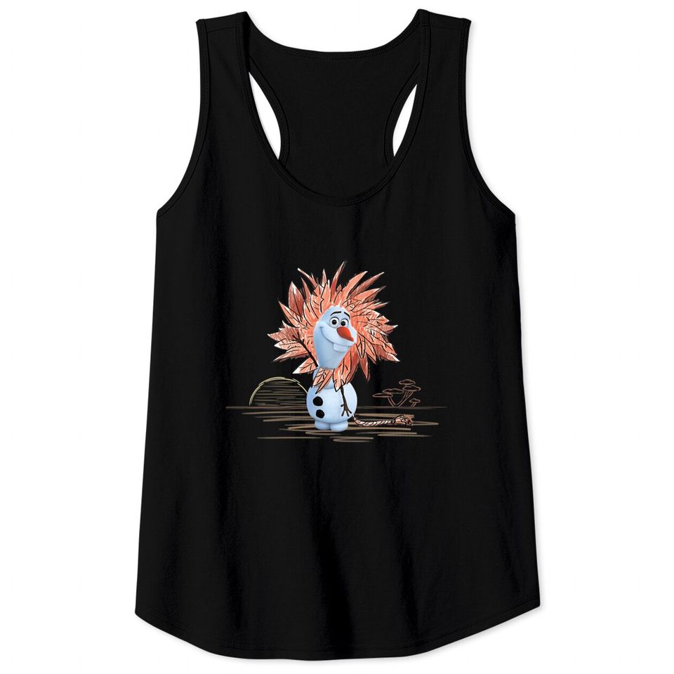 Disney Olaf Presents The Lion King Simba Premium Tank Tops