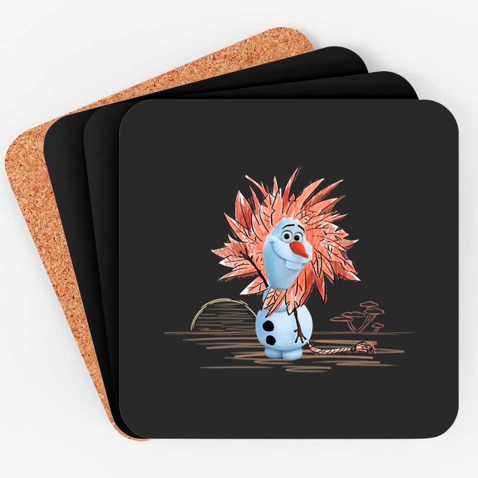 Disney Olaf Presents The Lion King Simba Premium Coasters