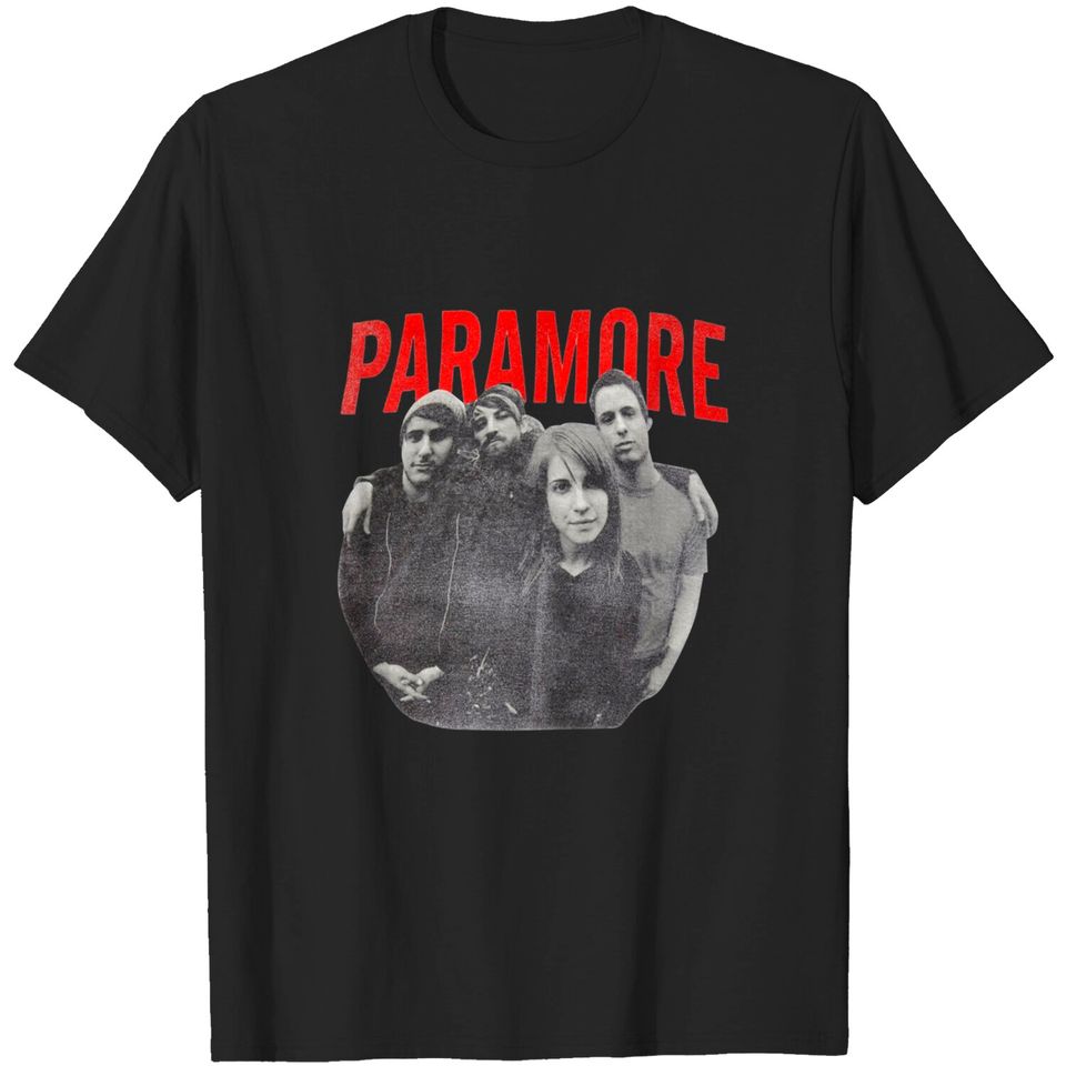 GREY SHORT SLEEVES regular fit paramore t-shirt