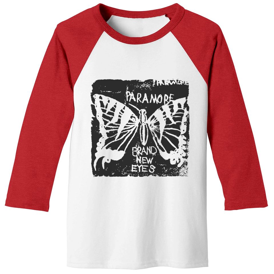 Paramore Baseball Tees, Paramore Vintage Baseball Tees, Rock Band Baseball Tees, Hayley Williams