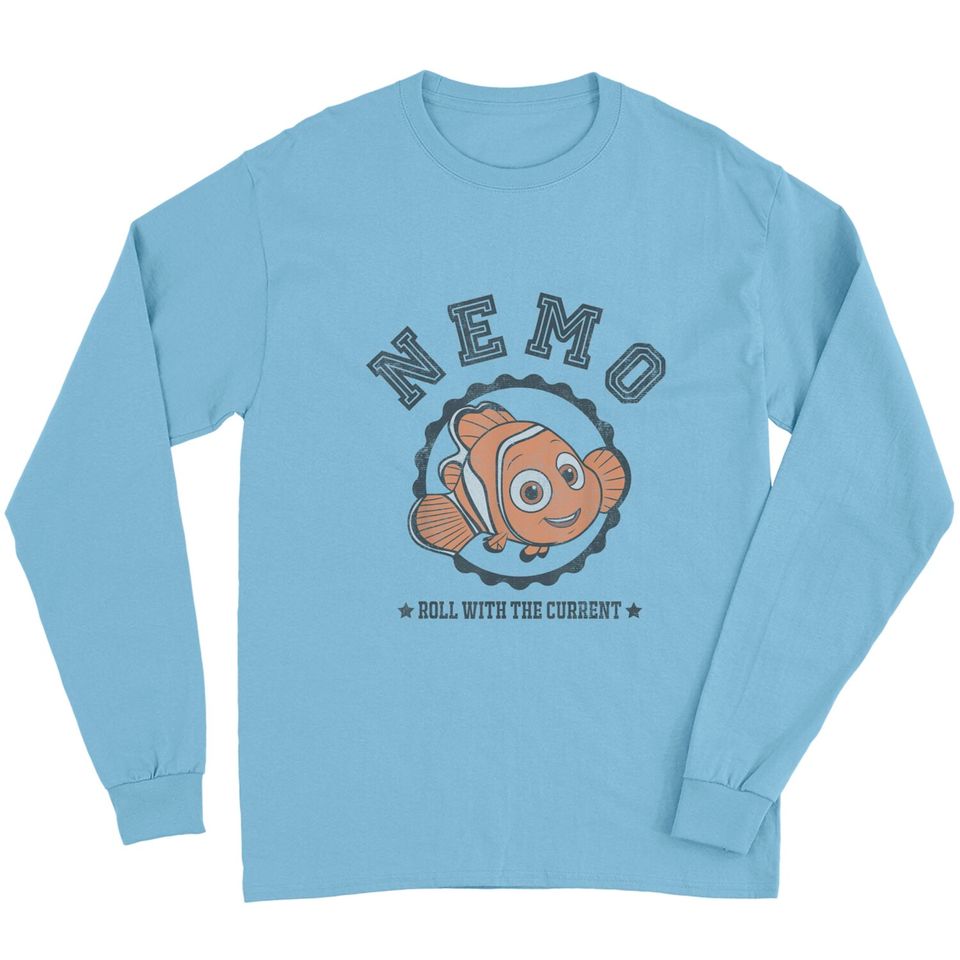 Disney Finding Dory Nemo Roll With Graphic Long Sleeves, Disney Nemo Long Sleeves