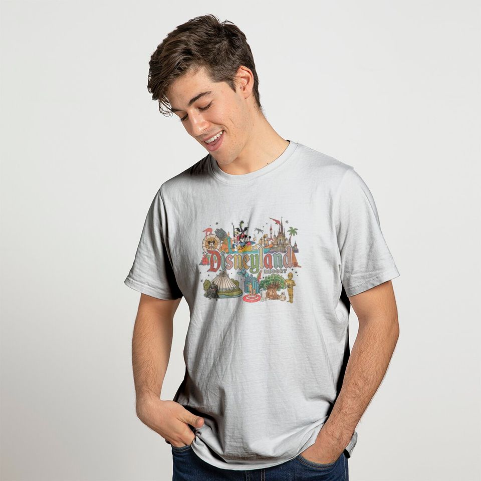 Disneyland Resort Shirt, Vintage Disneyland Shirt, Disney Comfort Colors Shirt