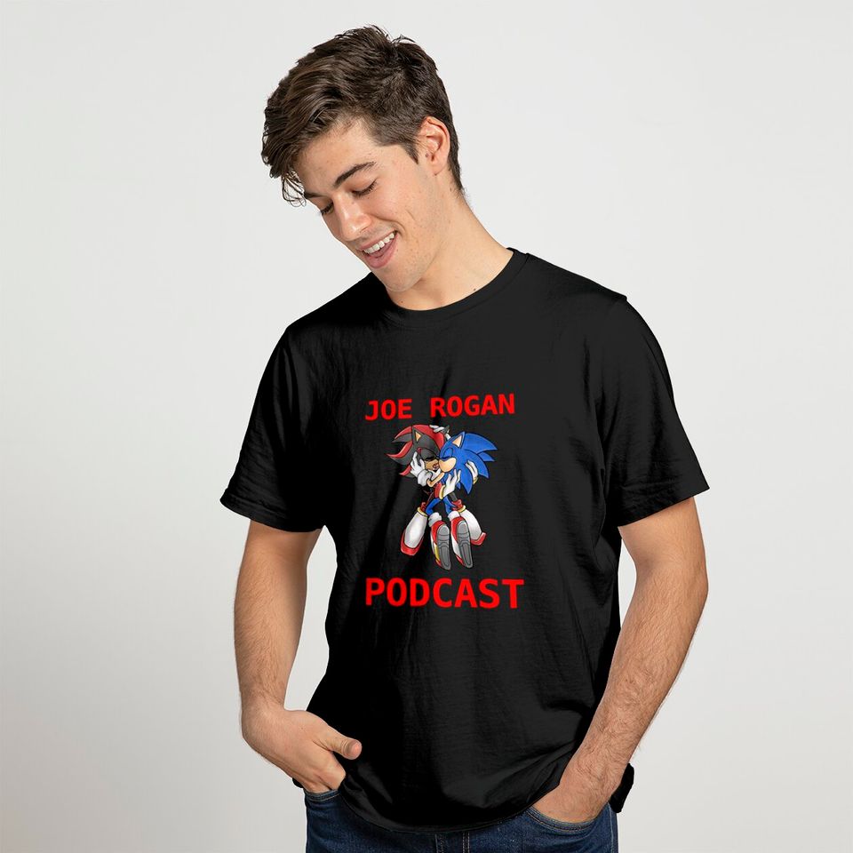 Joe Rogan Podcast T-shirt - Podcast Sonic kiss Shadow Shirt