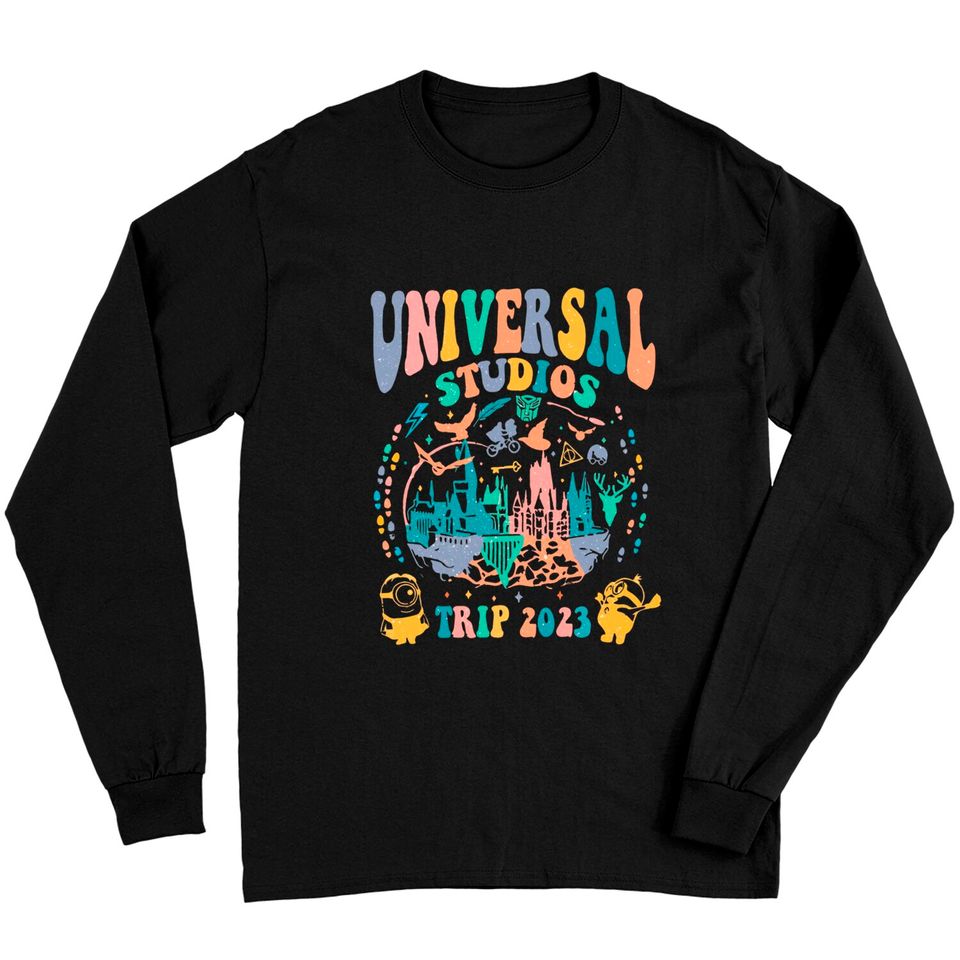 Universal Studios 2023 Long Sleeves, Universal Studios Long Sleeves, Disney Trip 2023 Long Sleeves