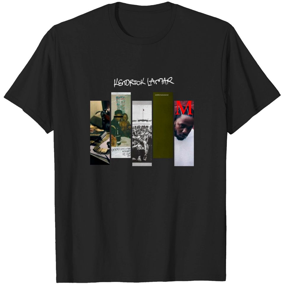 Kendrick Lamar Discography Lightweight T-Shirts