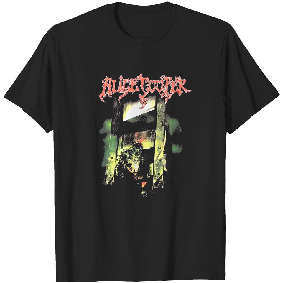 Vintage Alice Cooper Black Graphic T-shirt