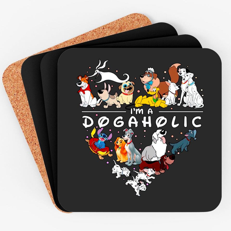Disney Dogaholic Coasters, Disney Inspired, Stitch