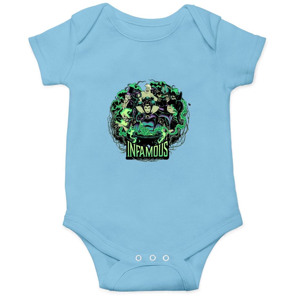 Disney Villains Infamous Evil Group Onesies