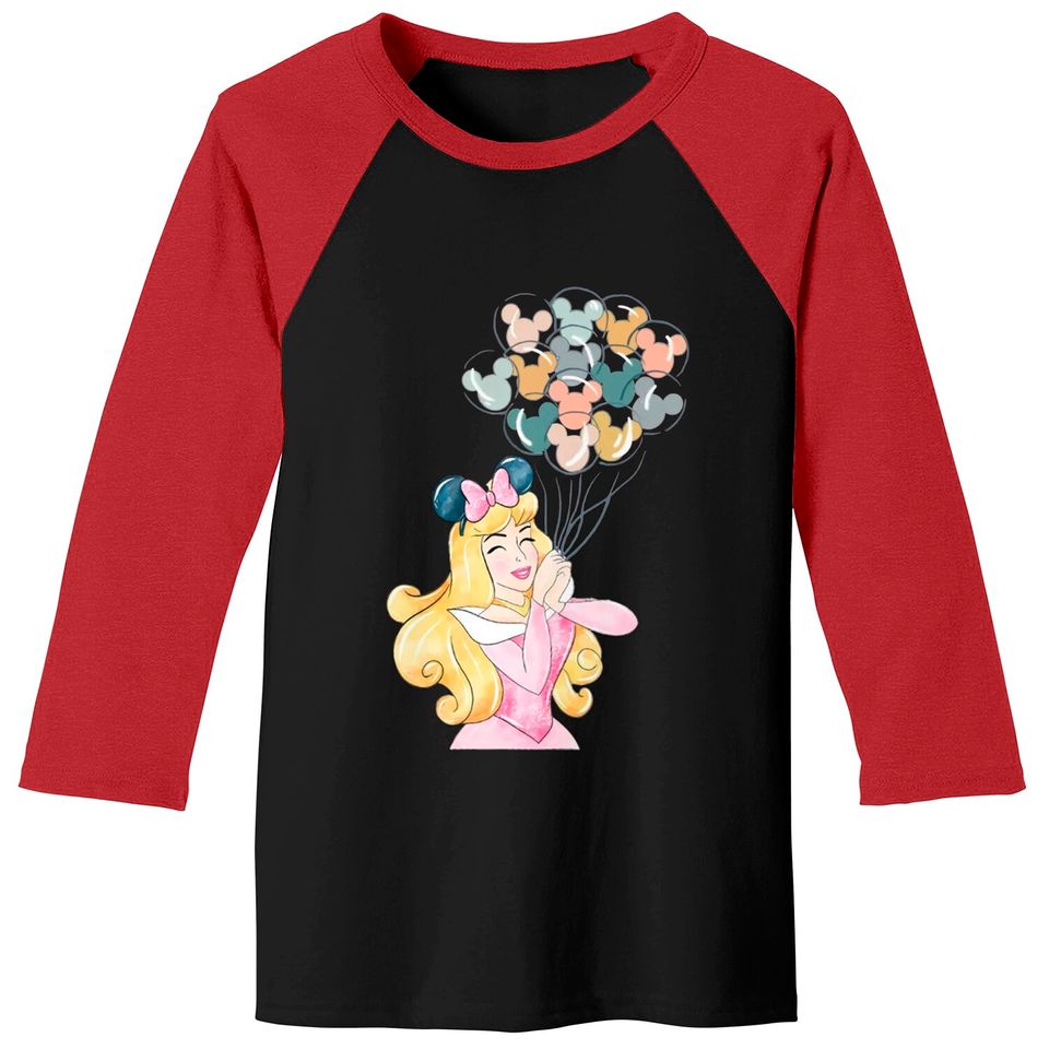 Disney Aurora Princess Baseball Tees, Disney Retro Sleeping Beauty