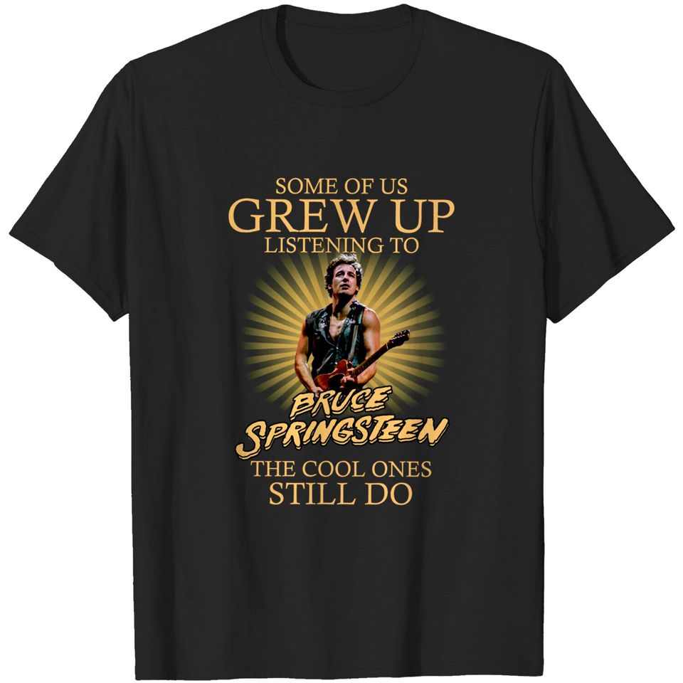 listening to bruce springsteen t-shirt