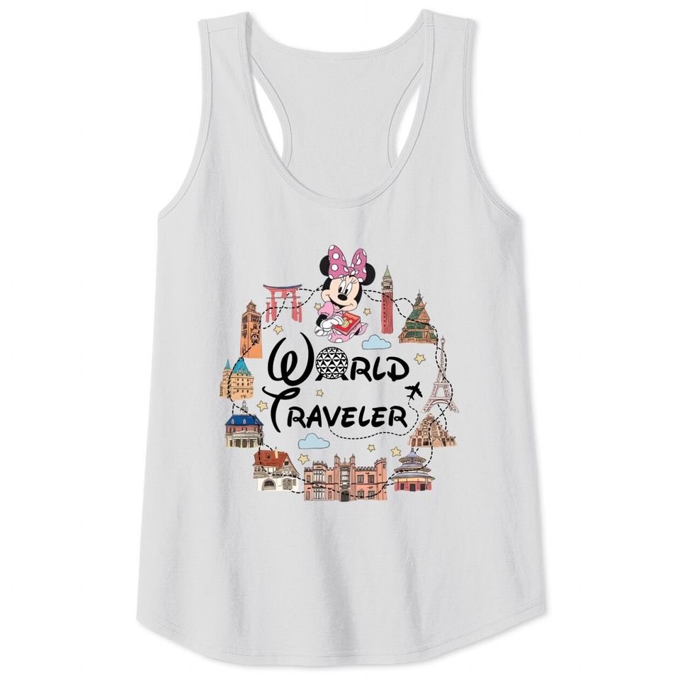Disney Epcot  Tank Tops, Epcot Minnie Tank Tops