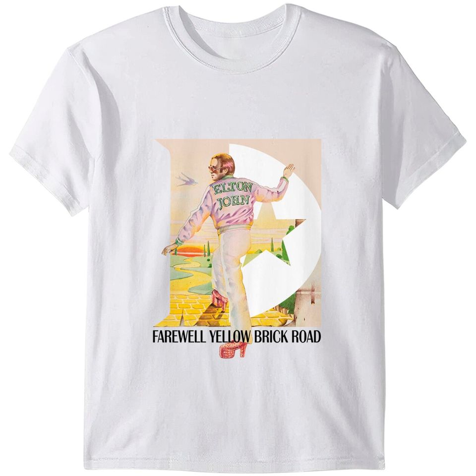 Elton John Goodbye Yellow Brick Road Shirt