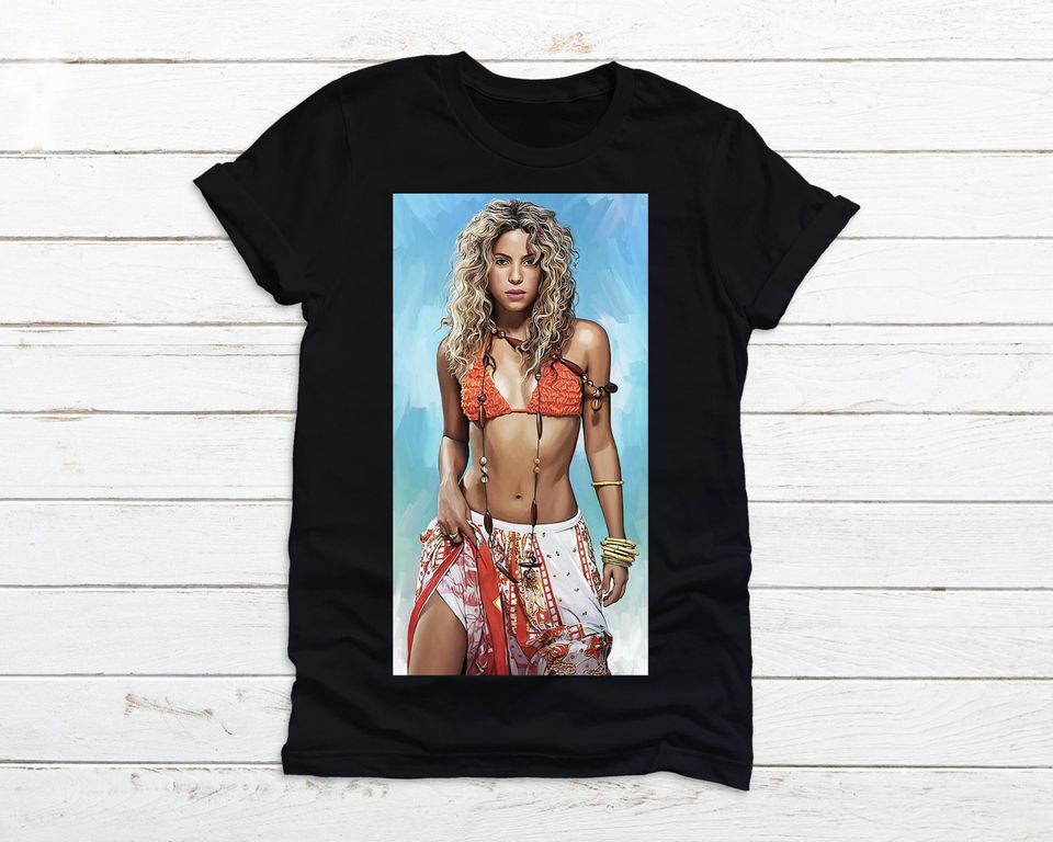 SHAKIRA Vintage shirt - Shakira 90s bootleg retro t-shirt Shakira