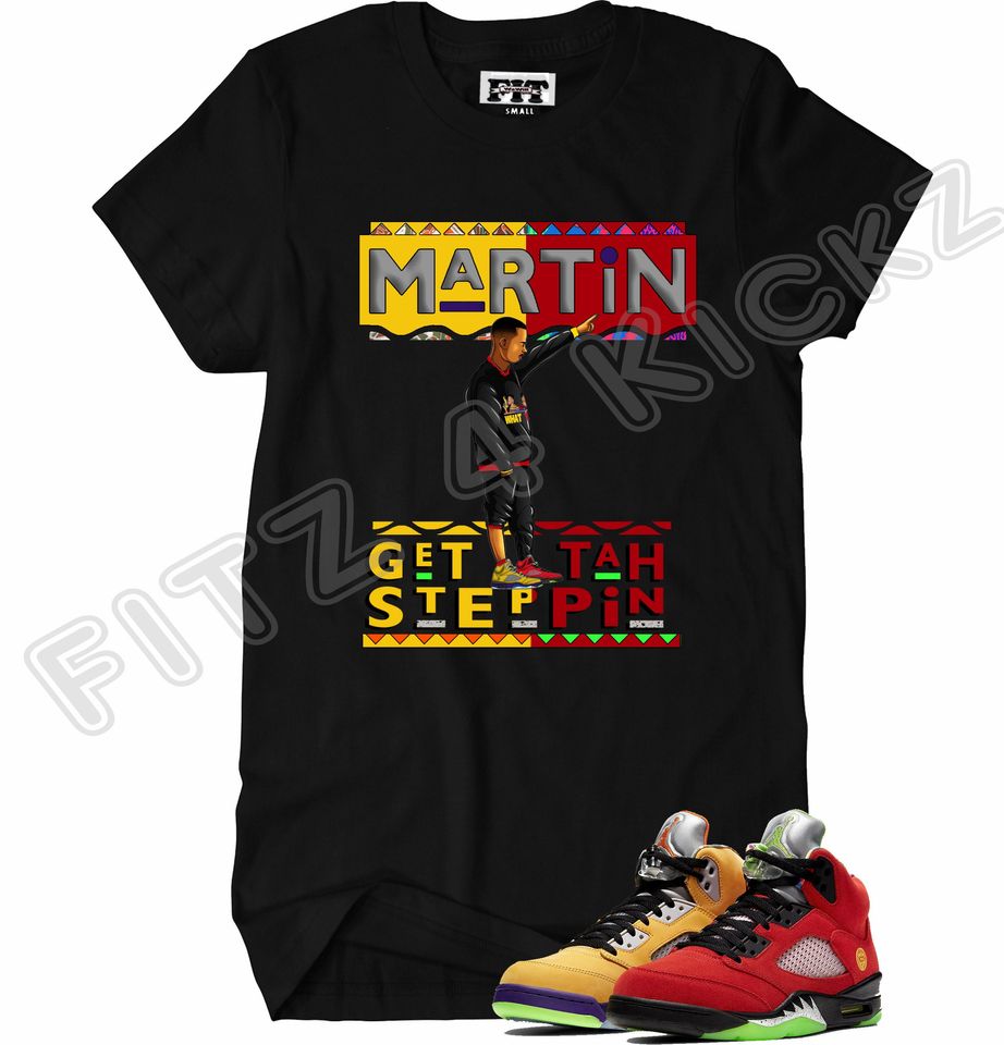 Fitz 4 kickz Shirt to match the Jordan 5 What The