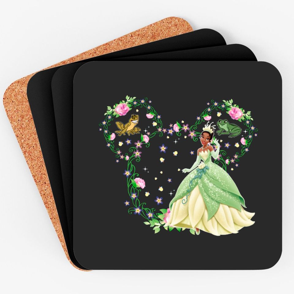 Disney Tiana Princess Coasters, Disneyworld Coasters