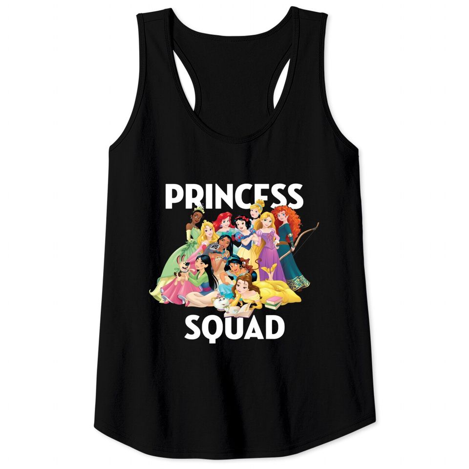 Princess Squad - Disney Princess Tank Tops