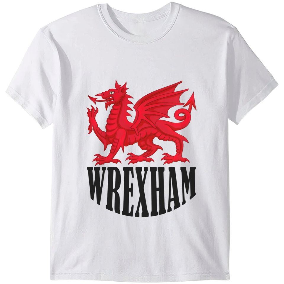 Wrexham 2022 Football T-Shirts, Wrexham FC T-Shirts