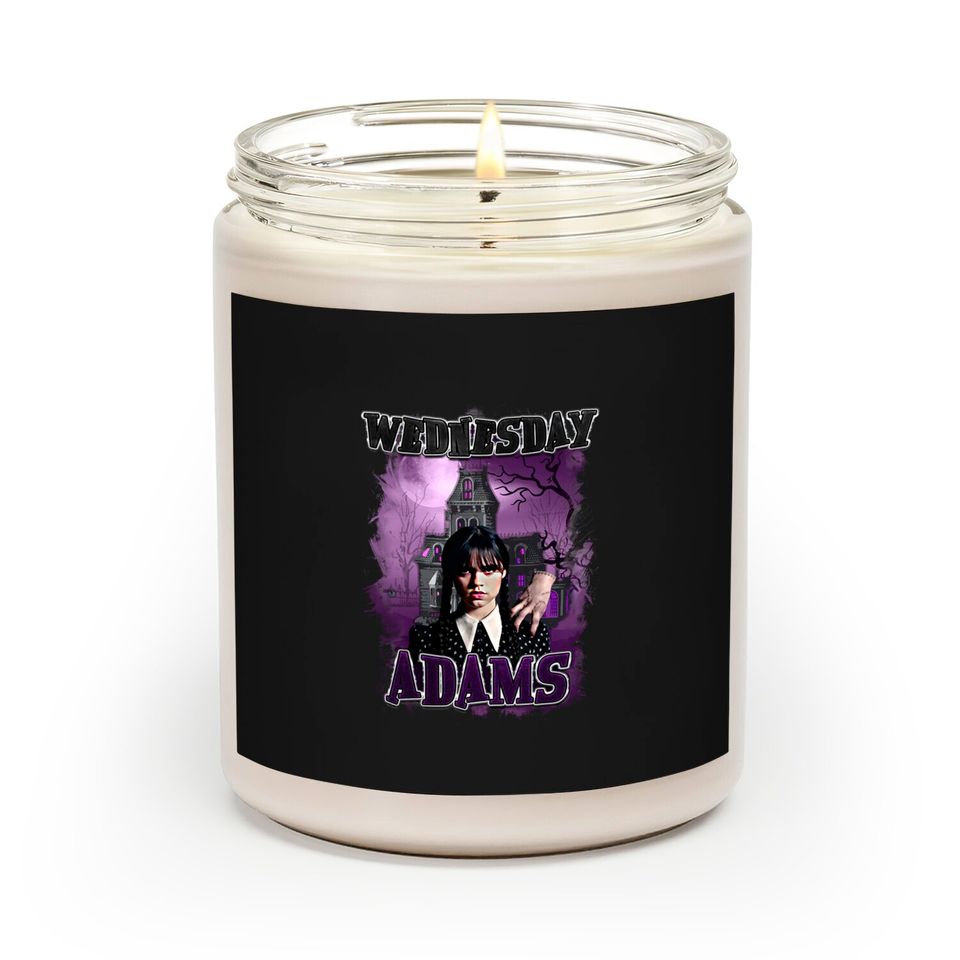 Wednesday Addams Nevermore Academy Scented Candles