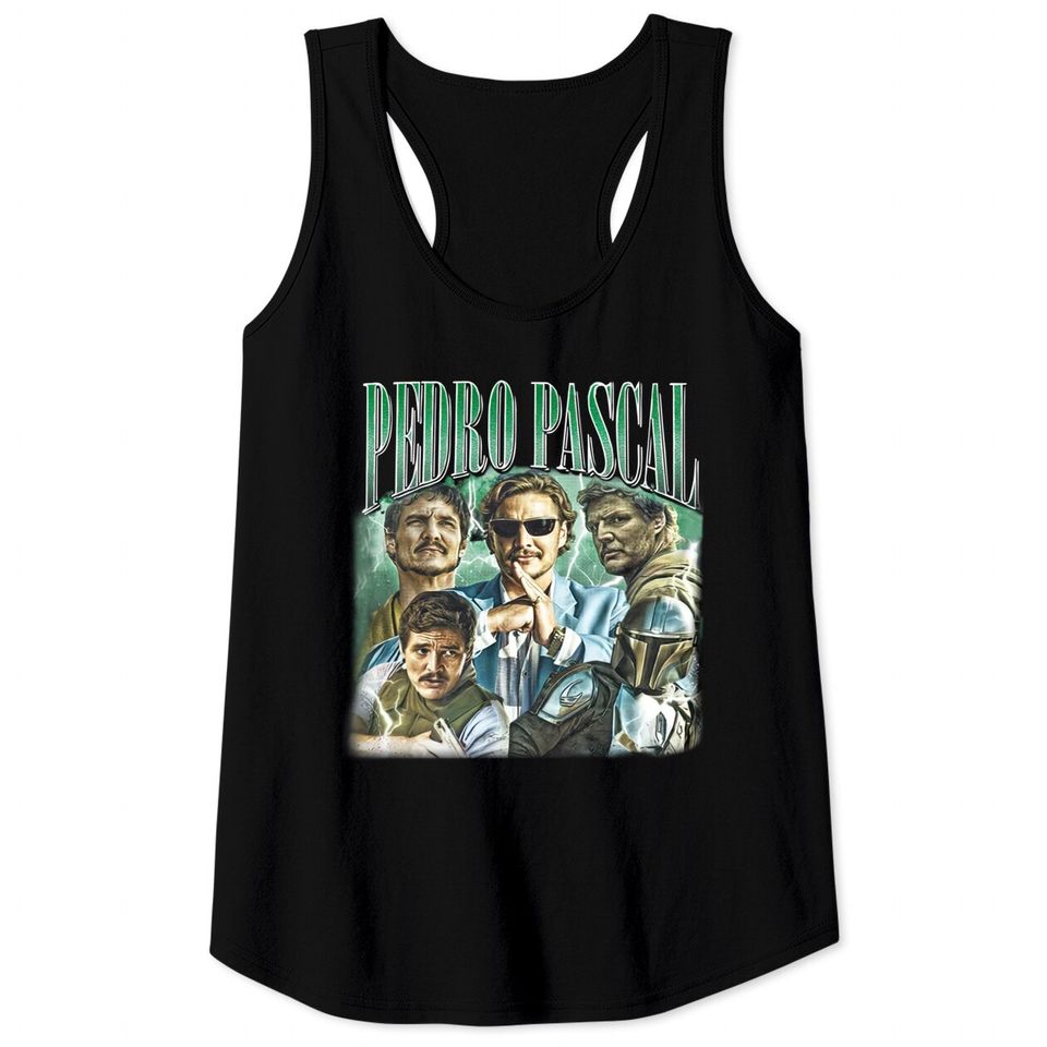 Pedro Pascal Vintage Tank Tops