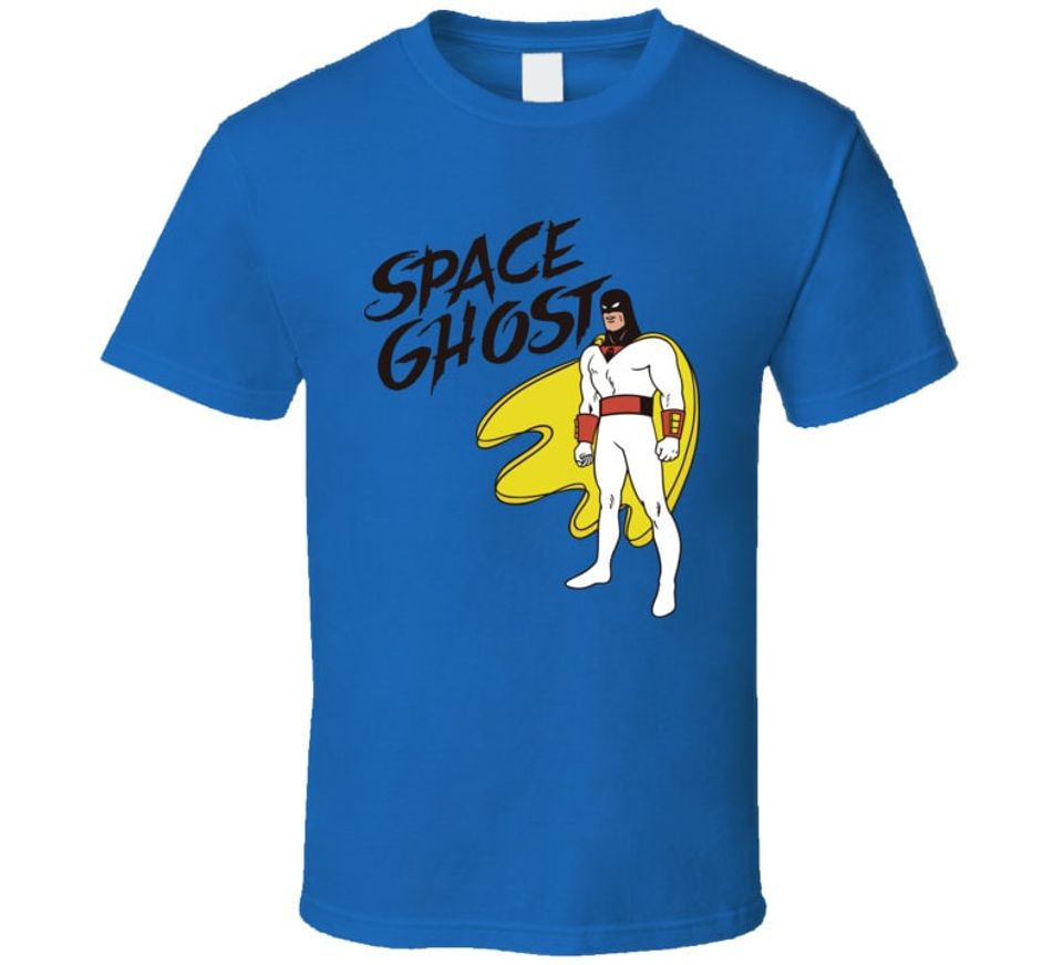 Space Ghost Classic Cartoon Rare Vintage Throwback Old School T Shirt