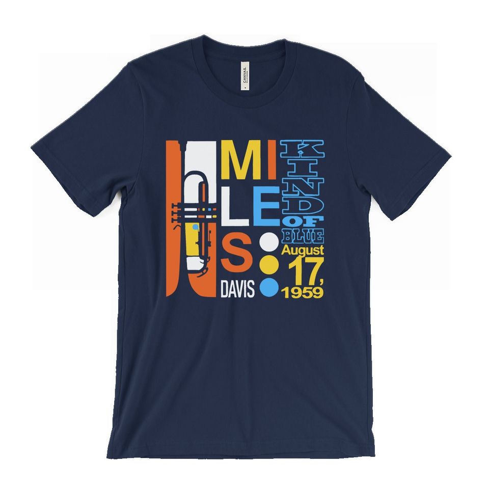 Miles Davis Kind Of Blue t-shirt - John Coltrane - Blue Note Records
