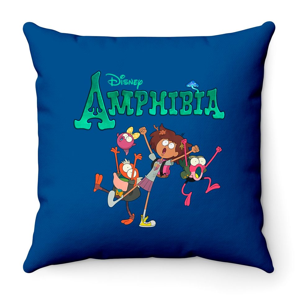 Disney Channel Amphibia Throw Pillows