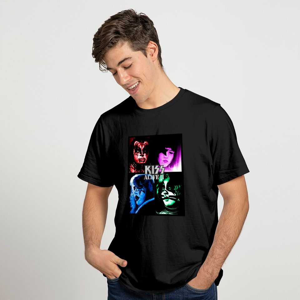 Kiss Alive II KISS T-Shirt, Kiss Shirt Fan Gifts, Kiss Band Shirt, Kiss Vintage Shirt