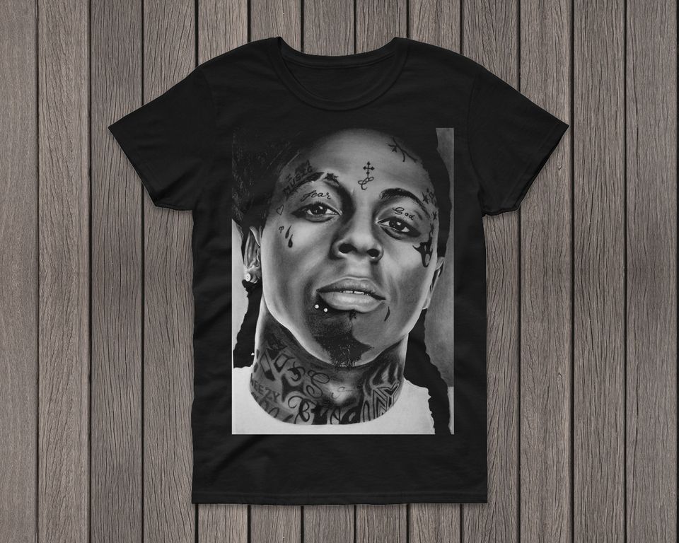Lil Wayne Tshirt | Lil Wayne Tee | Lil Wayne Rap Tee | Lil Wayne Merch