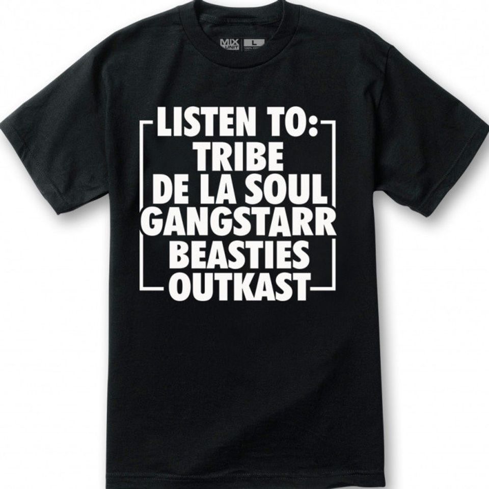 ATCQ De La Soul Gang Starr Beastie Boys OutKast Phife T-Shirt