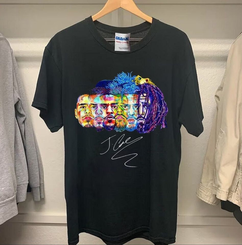 Evolution of J. Cole, Vintage J, Cole, Kanye West Tee Gift For Fan