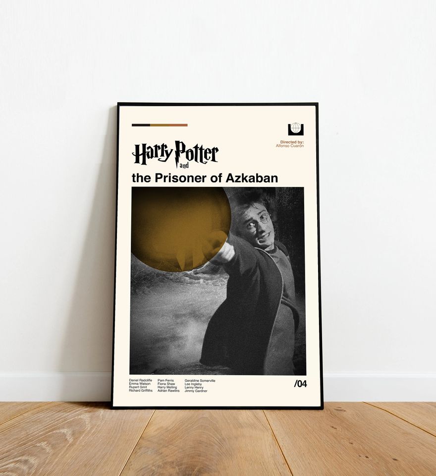 Harry Potter Movie Vintage Poster