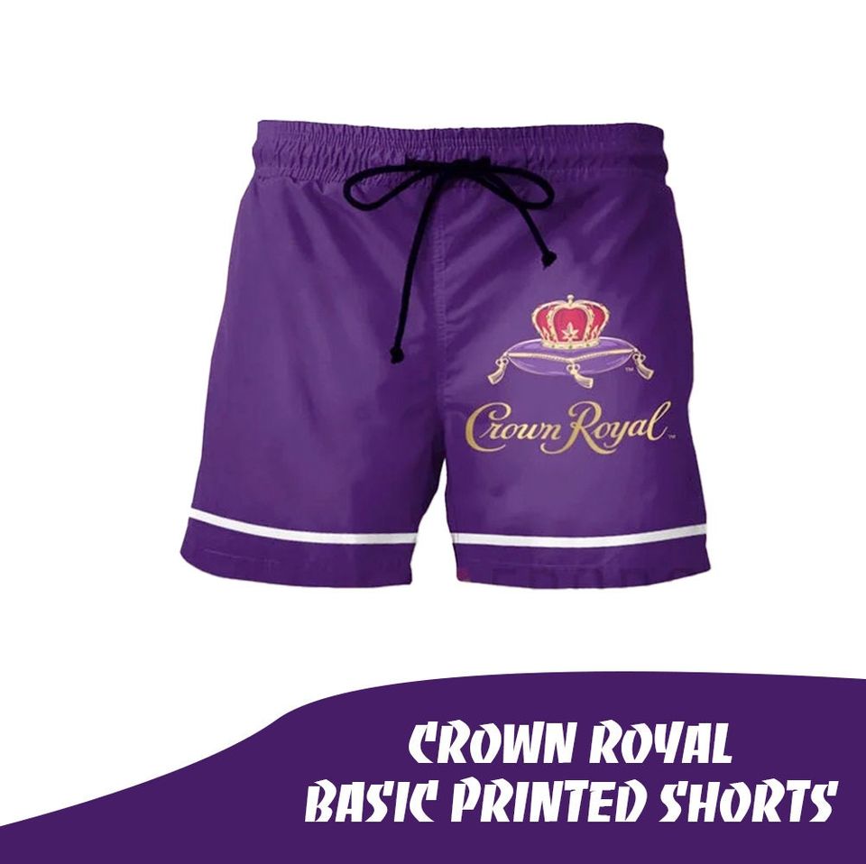 Crown Royal Basic Printed men Hawaiian short