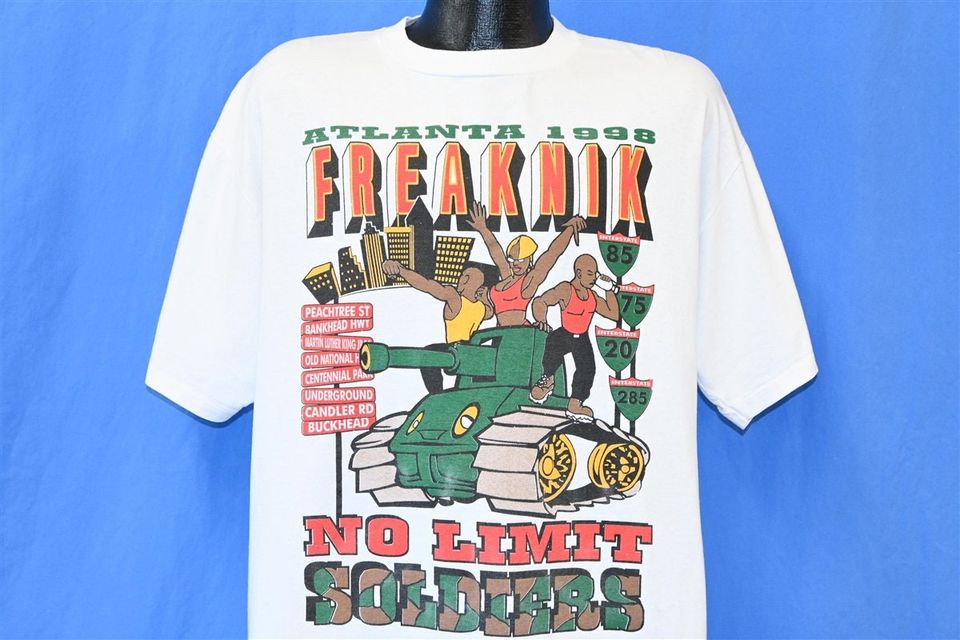 90s Freaknik No Limit 1998 Spring Break T Shirt