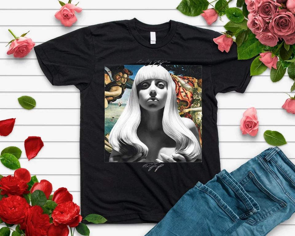Lady Gagas Vintage T Shirt, Lady Gagas 90s Graphic Tee