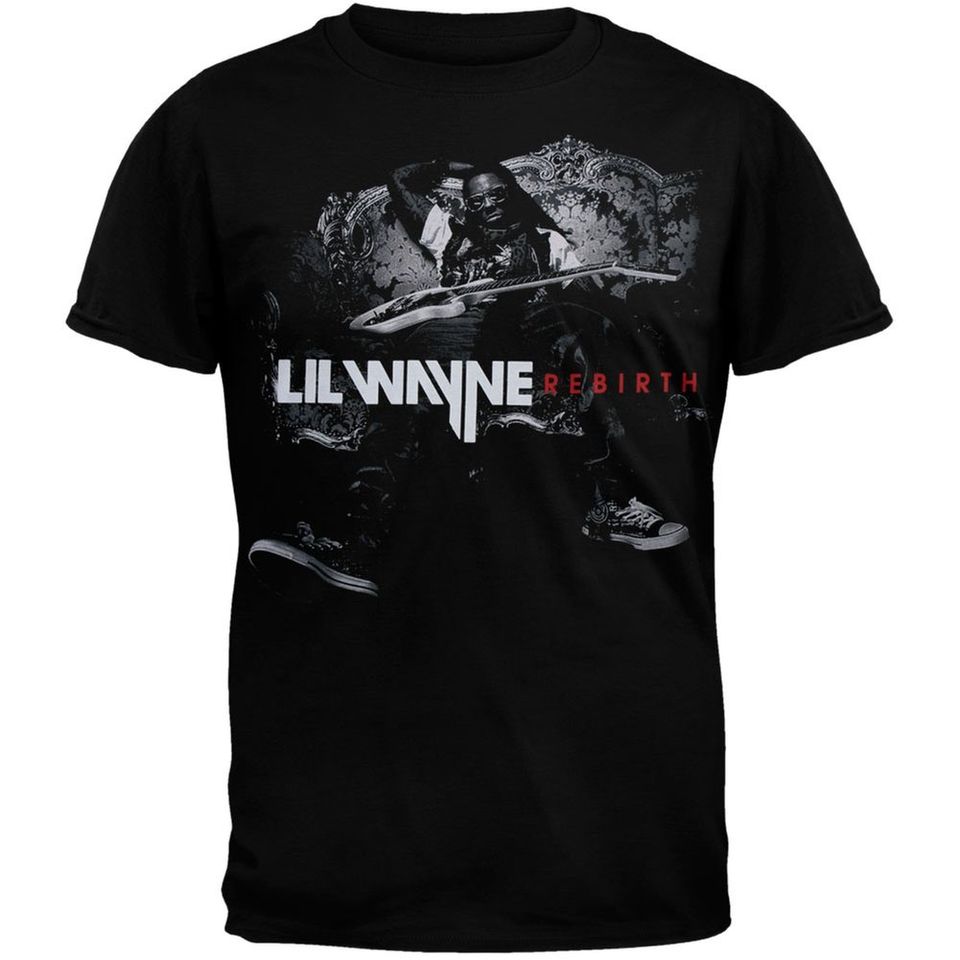 Old Glory Lil Wayne - Rebirth T-Shirt Black