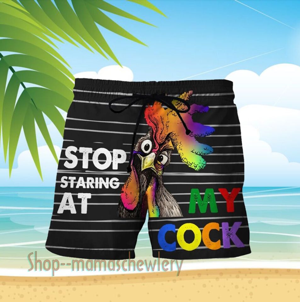 Stop Staring At My Cock Man Shorts