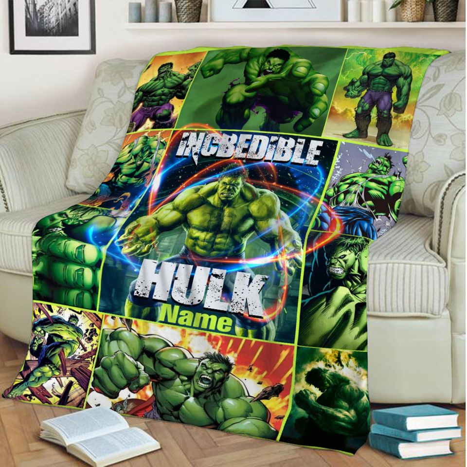 The Incredible Hulk Blanket, Custom Kids Blanket