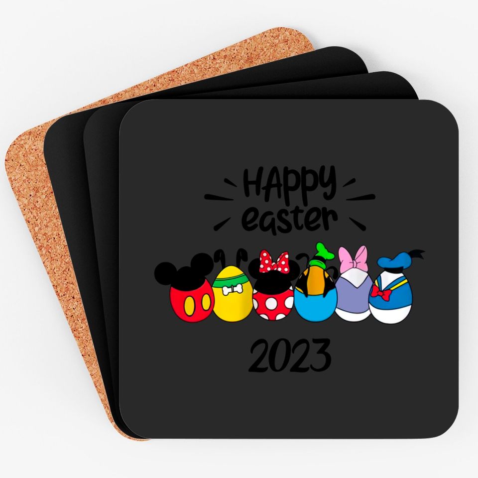 Disney Easter Coasters 2023,Mickey Easter Eggs,Disney Easter Coasters