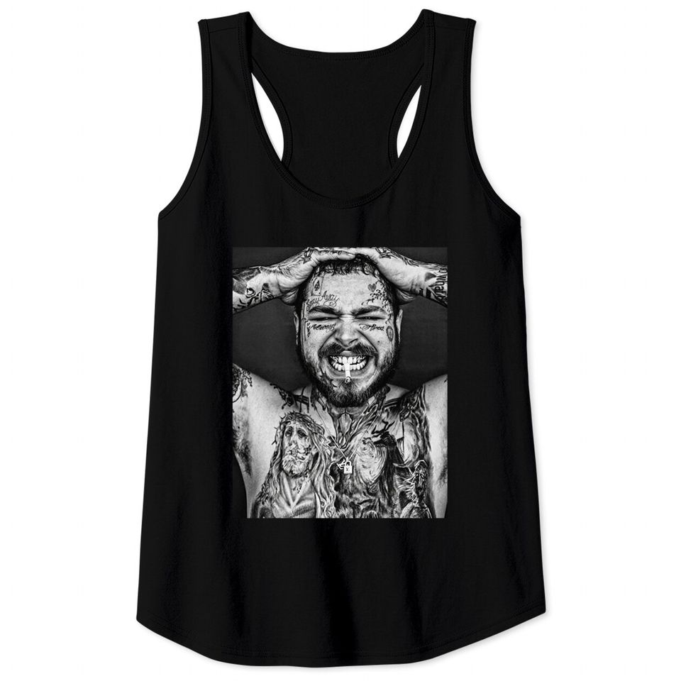 Post Malone Tattoos Tank Tops