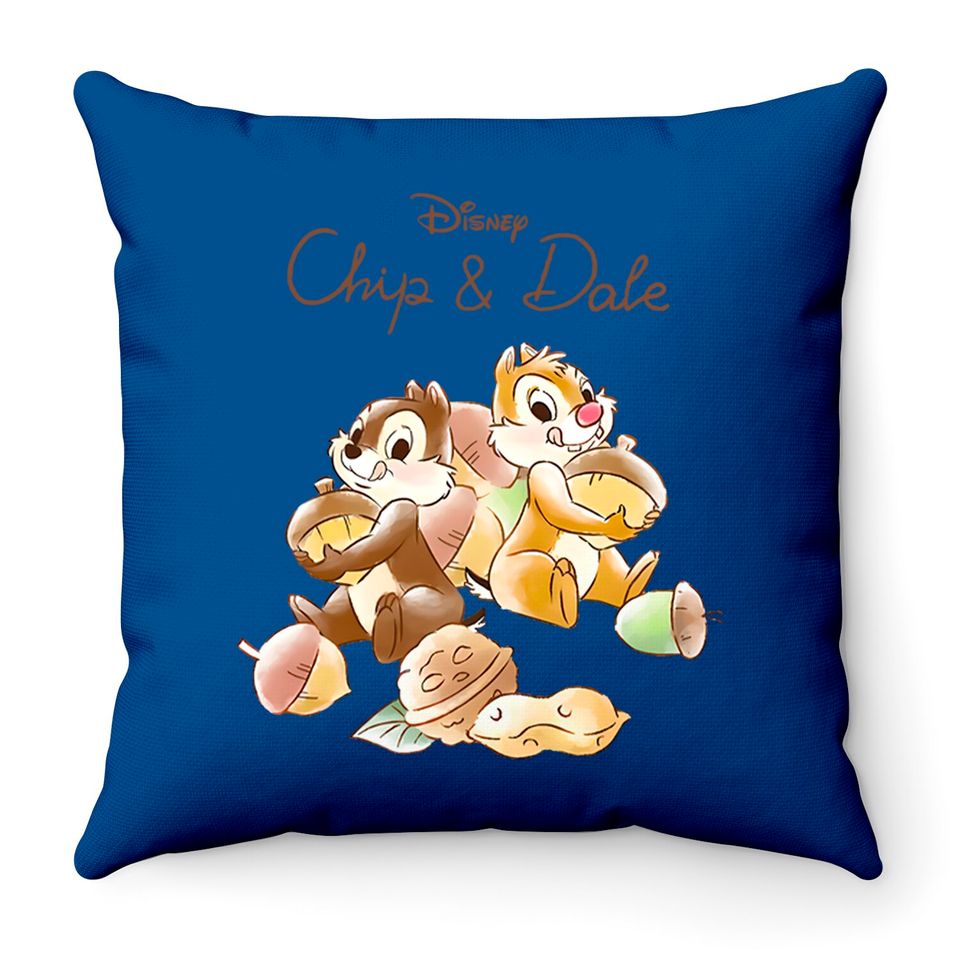 Chip n Dale Throw Pillows, Throw Pillows, Throw Pillows, Disney Character Throw Pillows , Chip and Dale Characters