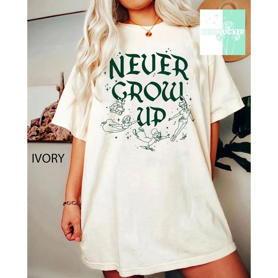 Disney Peter Pan Never Grow Up Flying Cast Graphic