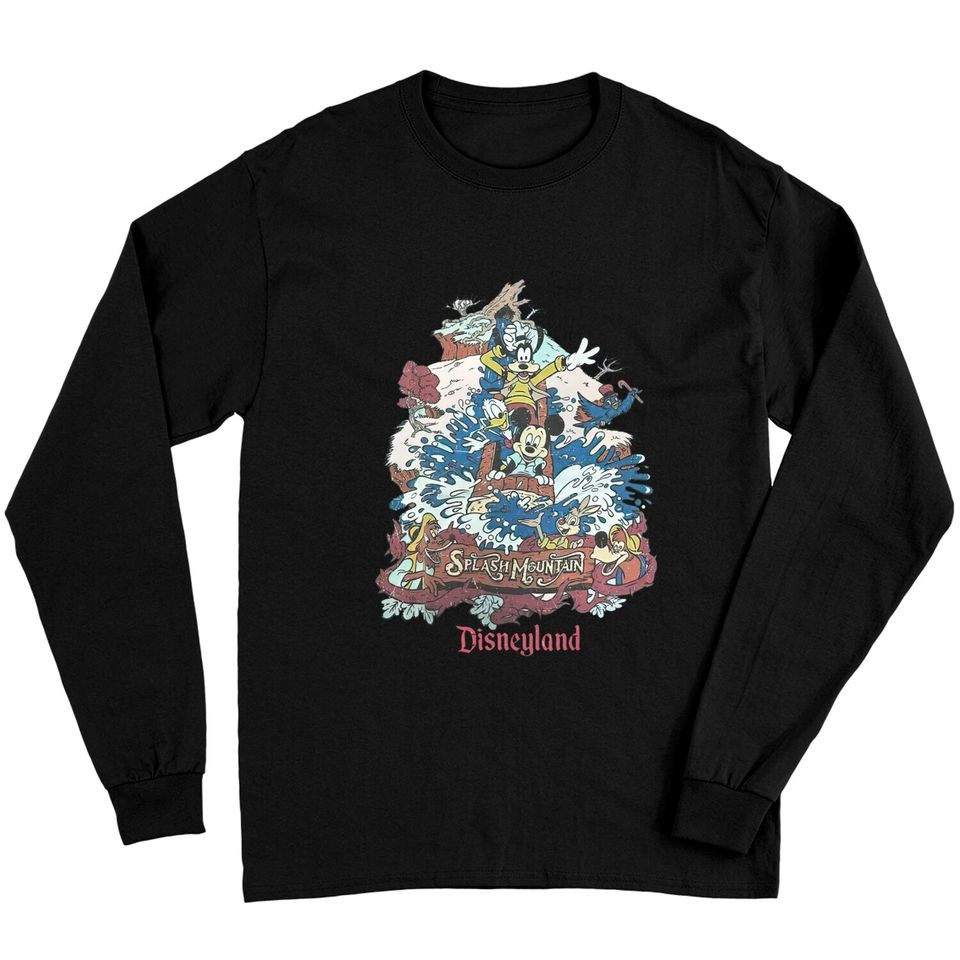 Retro Disneyland Splash Mountain Long Sleeves