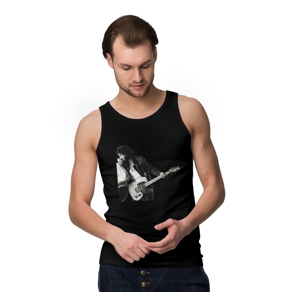 Bruce Springsteen Performing Tank Tops | Bruce Springsteen 2023 Tour Tank Tops | E Street Band Tank Tops | Bruce Springsteen Unisex Adult Tank Tops