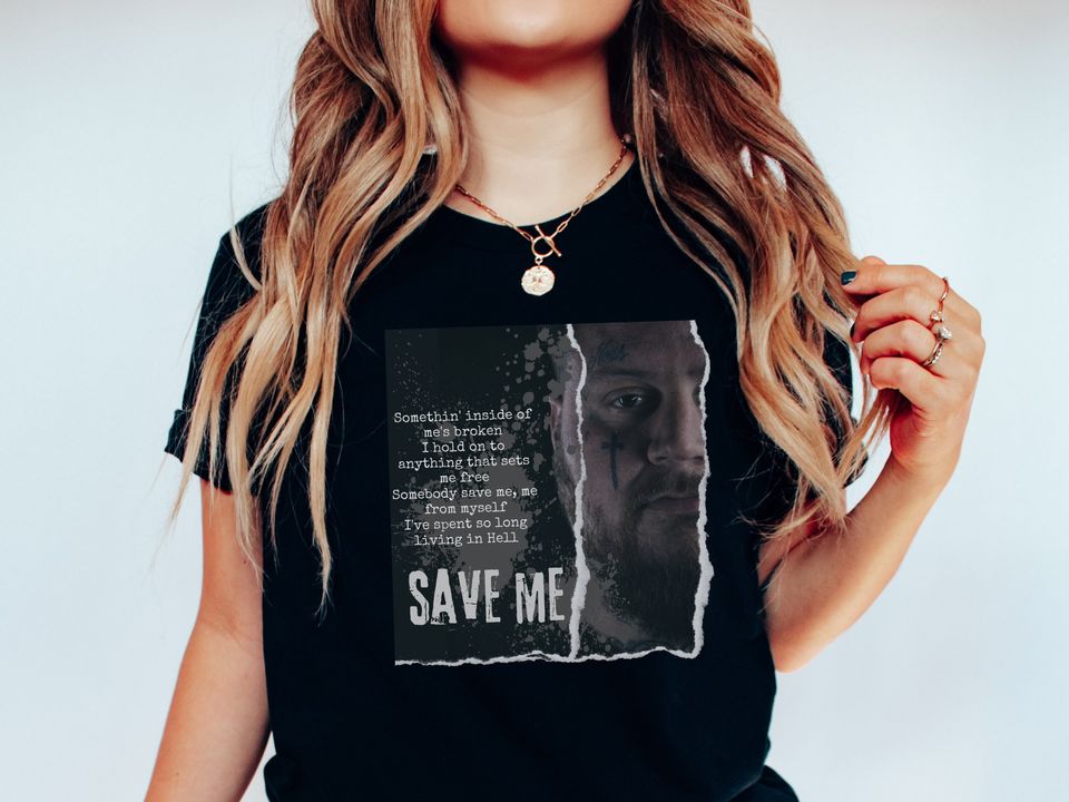 Jelly Roll, Save Me, Concert Tee, Jell Roll Shirt