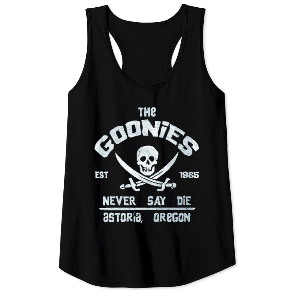 The Goonies Never Say Die Clic Tank Tops